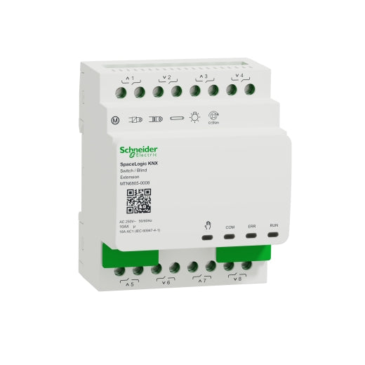 SpaceLogic KNX Switch/Blind Extension 8ch 10AX/16AC1